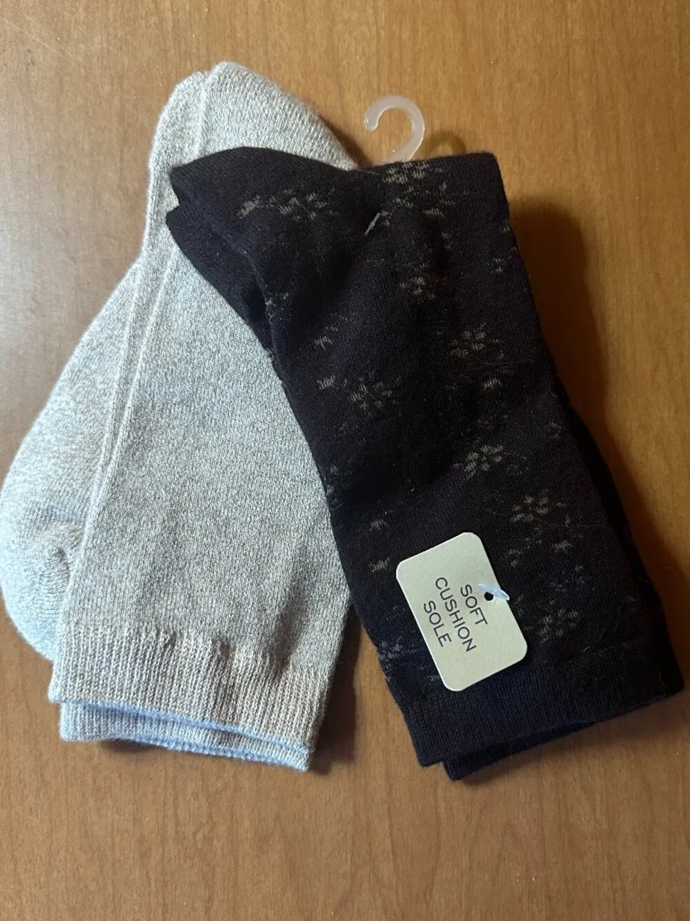 2 pair soft cushion sole socks